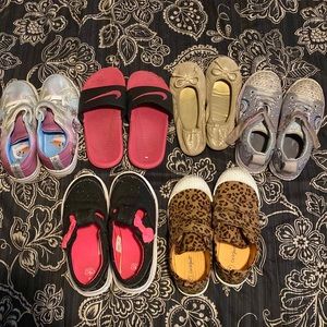 Girls size 12 shoe lot